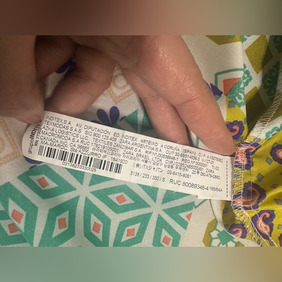 Zara Floral and Paisley kimono size S - Picture 4 of 7